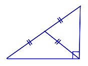 Свойства и признаки прямоугольного треугольника