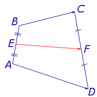 Средние линии четырехугольника теорема Вариньона