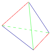 Средние линии тетраэдра