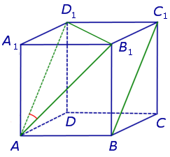 Найти в кубе параллельные прямые пересекающиеся прямые и скрещивающиеся прямые