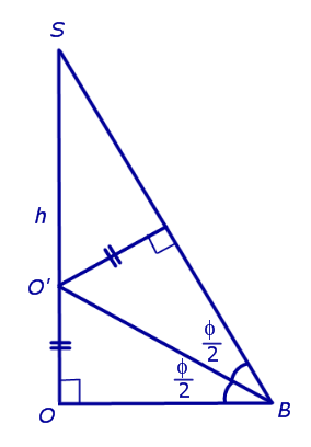 сфера вписанная в пирамиду свойства пирамиды описанной около сферы