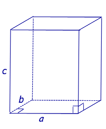 объем прямоугольного параллелепипеда  площадь боковой поверхности прямоугольного параллелепипеда площадь полной поверхности прямоугольного параллелепипеда